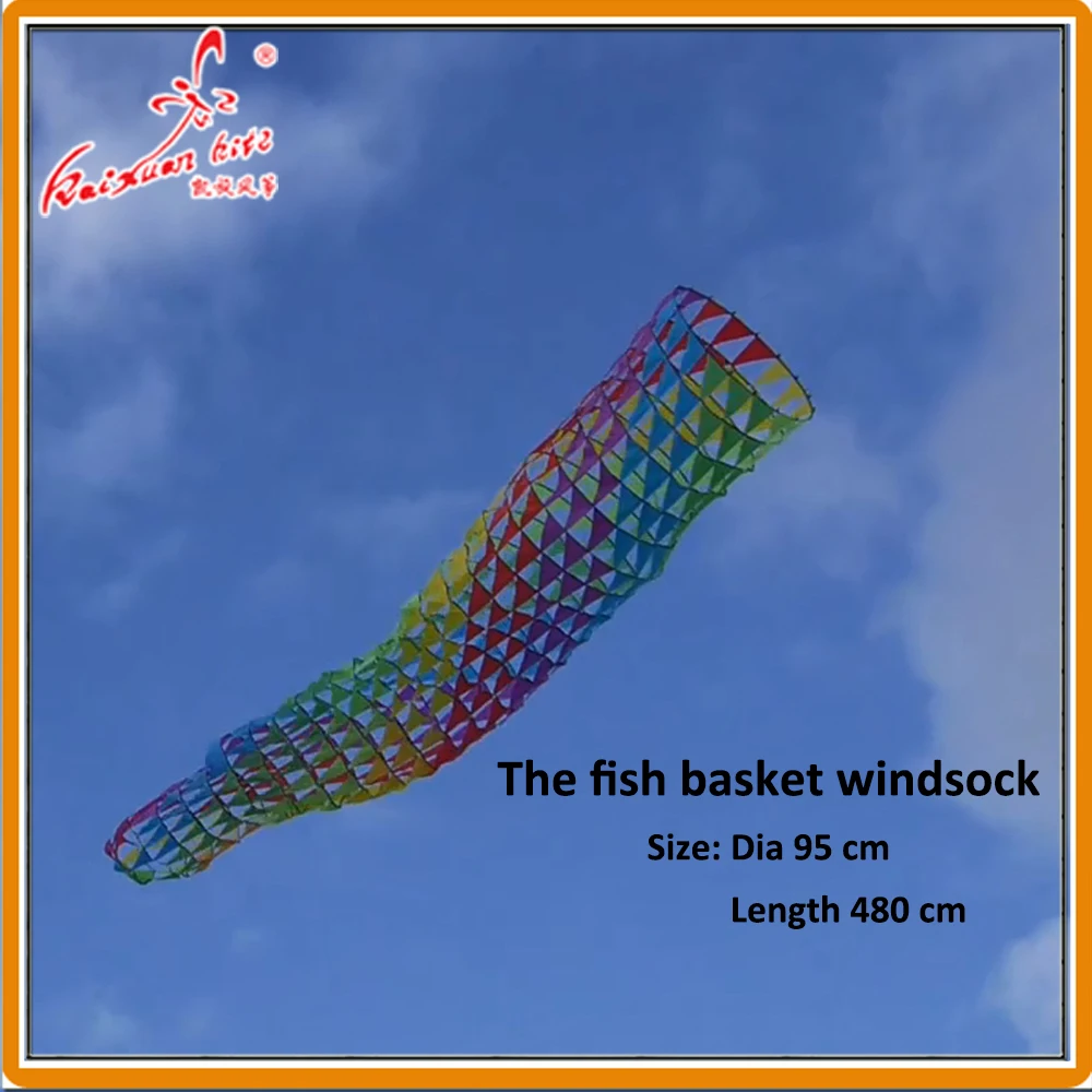 480 см корзина для рыб Windsock Line белье от фабрики Weifang kaixuan kite|kite factory|kite kitesweifang kite |