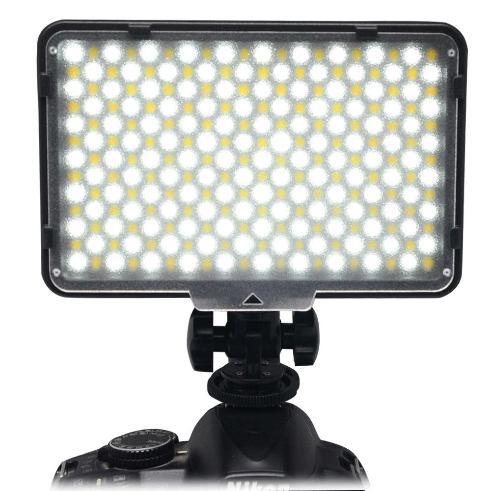 

Mcoplus 260 Bi-Color LED Video Light Lamp Temperature Adjustment for DV Camcorder & Canon Nikon Sony Pentax Digital SLR Camera