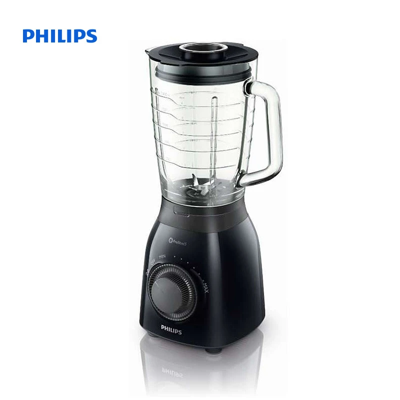 Philips Viva Collection Blender 600 W 2l Glass Jar Multiple And Pulse Problend 5 Hr2173/90 - Blenders - AliExpress