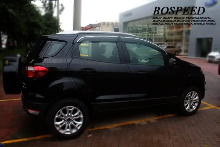 Для Ford EcoSport 2013 окна ветровой Дефлектор козырек Дождь/Защита от солнца вентиляционное отверстие