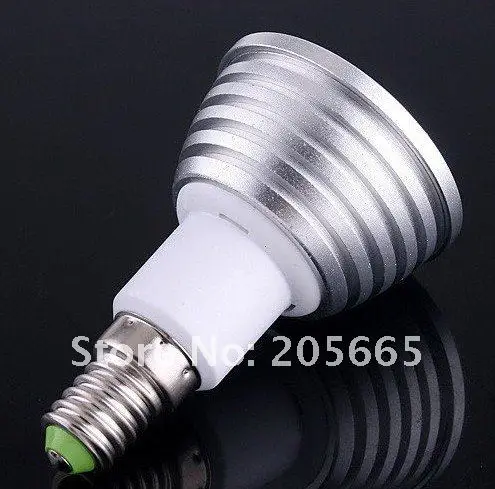 4 шт х светодиодный RGB Spotlight E14 3 W Светодиодный лампа AC85 ~ 265 V с ИК-пульта дистанционного управления