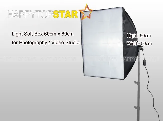 Портативная фотостудия 2" x 24"/60 см x 60 см Slave Diffuser Flash/лампочка Поворотный адаптер софтбокс и осветительная подставка для фотосъемки