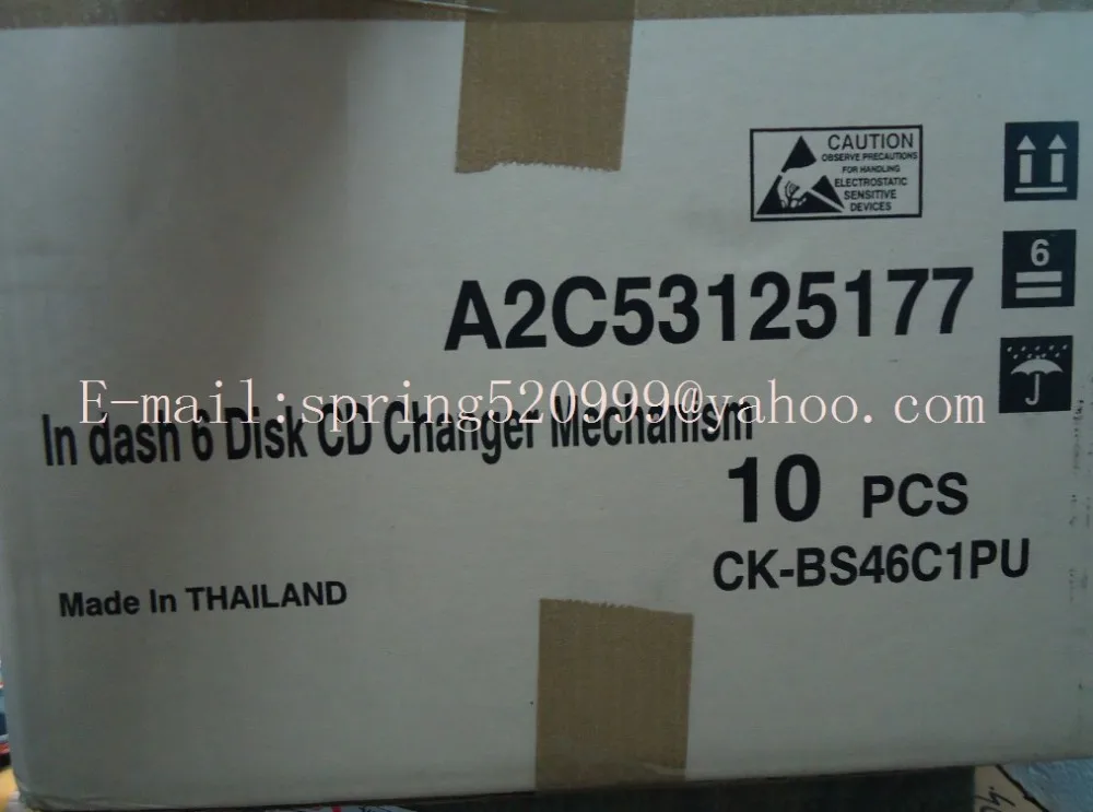 Matsushita 6 компакт-диск механизм чейнджер E9823-1 для Mazda cx9 VW AUDIQ7 A4L CX-CA1697G Toyota Camry MP3 радио