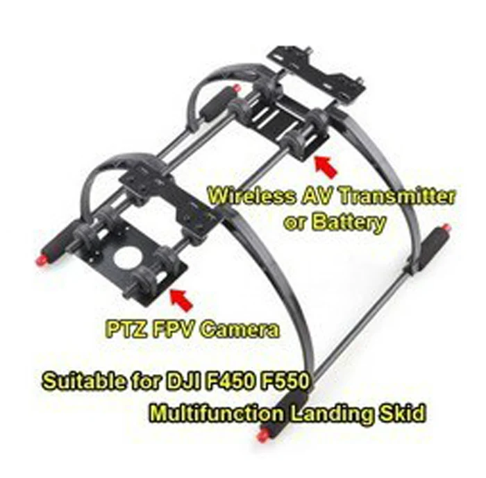 Универсальный DIY FPV антивибрационный Многофункциональный посадочный комплект для DJI F450 F550 Квадрокоптер гексакоптер Дрон