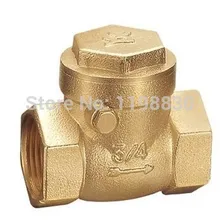 DN15 колебание нити обратный клапан латунь 1/" 3/4" BSPP высокого Давление