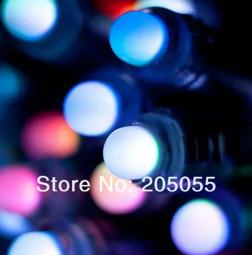 25pcs12mm WS2801 рассеянный свет rgb полный Цвет пикселей водонепроницаемый адресуемый светодиодный punctiform 25 узлов DC5V