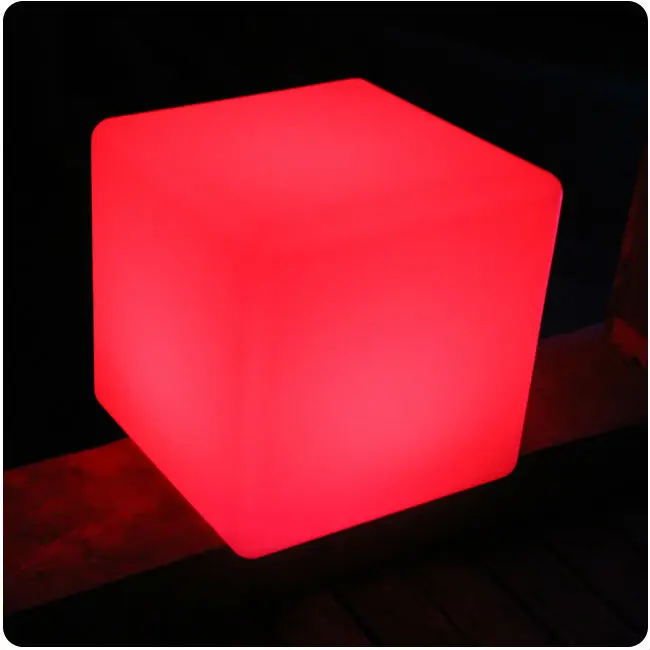 13 см Magic кости Водонепроницаемый светодиодный светящиеся площади декоративный ночник светодиодный куб lumineux Настольные светильники для