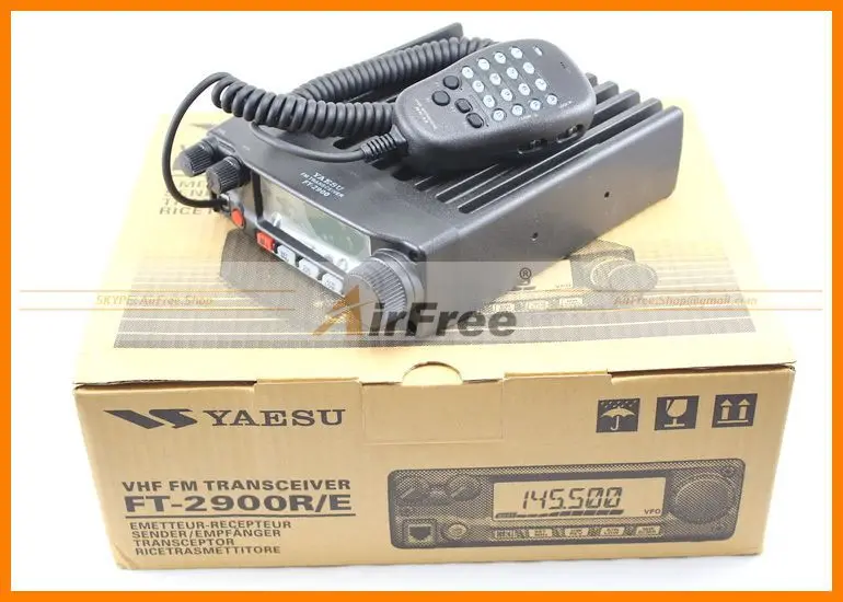 YAESU FT-2900R большой диапазон мобильный радио 75 Вт Высокая мощность база радиостанции