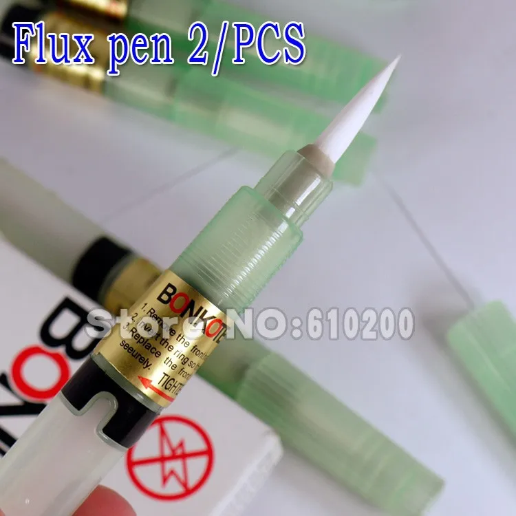 Бесплатная доставка, партия из 2 предметов Flux Pen bon-102/Оригинал Япония bon-102 паста поток/паяльная паста/поток ручка/сварка