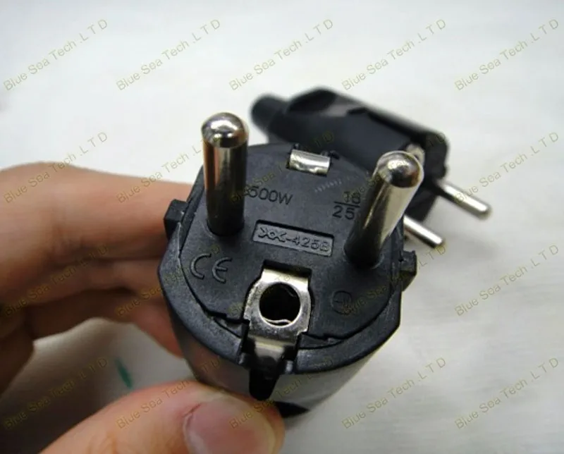 5 шт. AC 250 В 16A, en, ЕС, DIN круглый 2Pin шнур питания/штекер, 2 контактный ce электрический разъем, Съемный разъем Бесплатная доставка