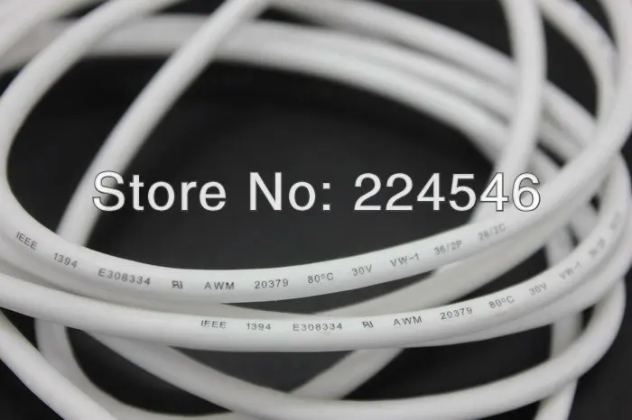 9 pin FireWire 800/4 pin FireWire 400 6 ft F3N403-06-APL IEEE 1394 cable 9pin to 4pin