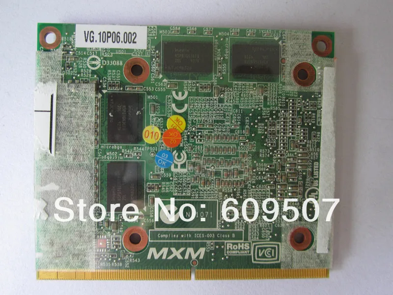 Оригинальный Новый GT130M 1G N10P-GE1 графическая карта для ACER 5935 7738 5739 дисплей видеокарта GPU Замена проверенная работа