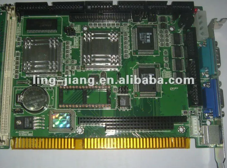 Aaeon SBC-357/4 Промышленная материнская плата половинного размера Процессор карты с клещ 8661F/ISA одноплатный компьютер