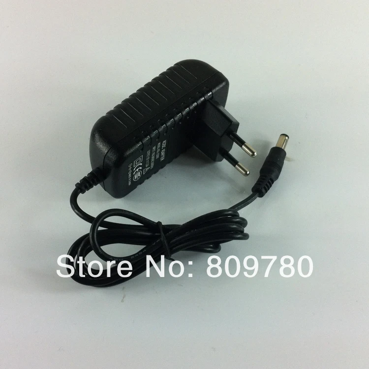 100 шт. AC 100 В-240 В адаптер конвертер DC 12 В 2A Питание ЕС Plug DC 5.5 мм x 2.1 мм 2000mA
