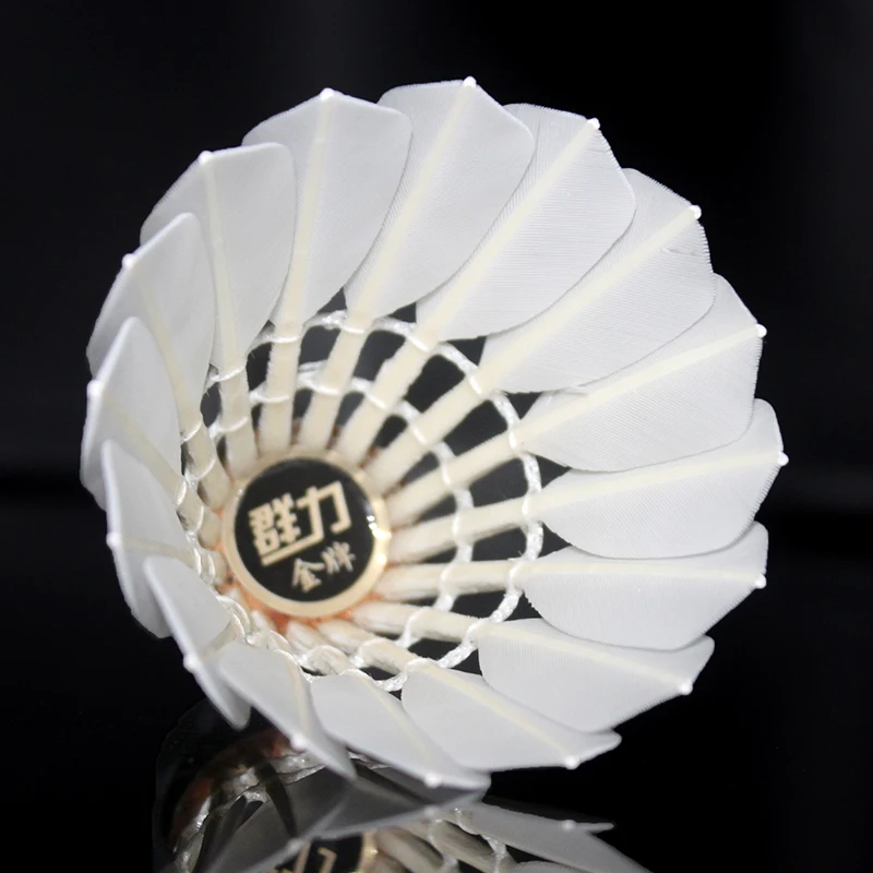 Kunli bádminton volantes KL-oro de grado superior de pluma de ganso volantes para el torneo internacional mejor durable mejor vuelo Kunli bádminton volantes KL-oro de grado superior de pluma de ganso volantes para el torneo internacional mejor durable mejor vuelo