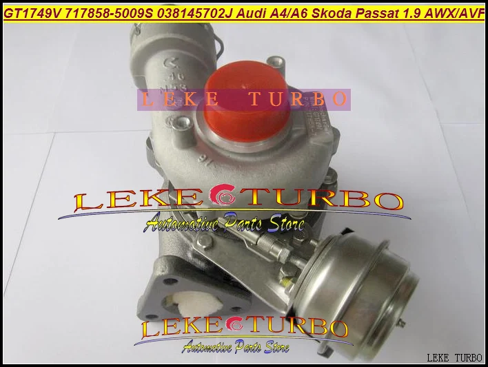 GT1749V 717858-5008S 717858-5009S 038145702J turbocharger  for AUDI A4A6 1.94 SKODA Superb VW PASSAT TDI 1.94 130HP AWX AVF (6)