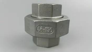 

Free shipping 1/4" DN8 BSP Threaded Screwed Stainless Steel304 Pipe Fitting Union /elbow Fitting