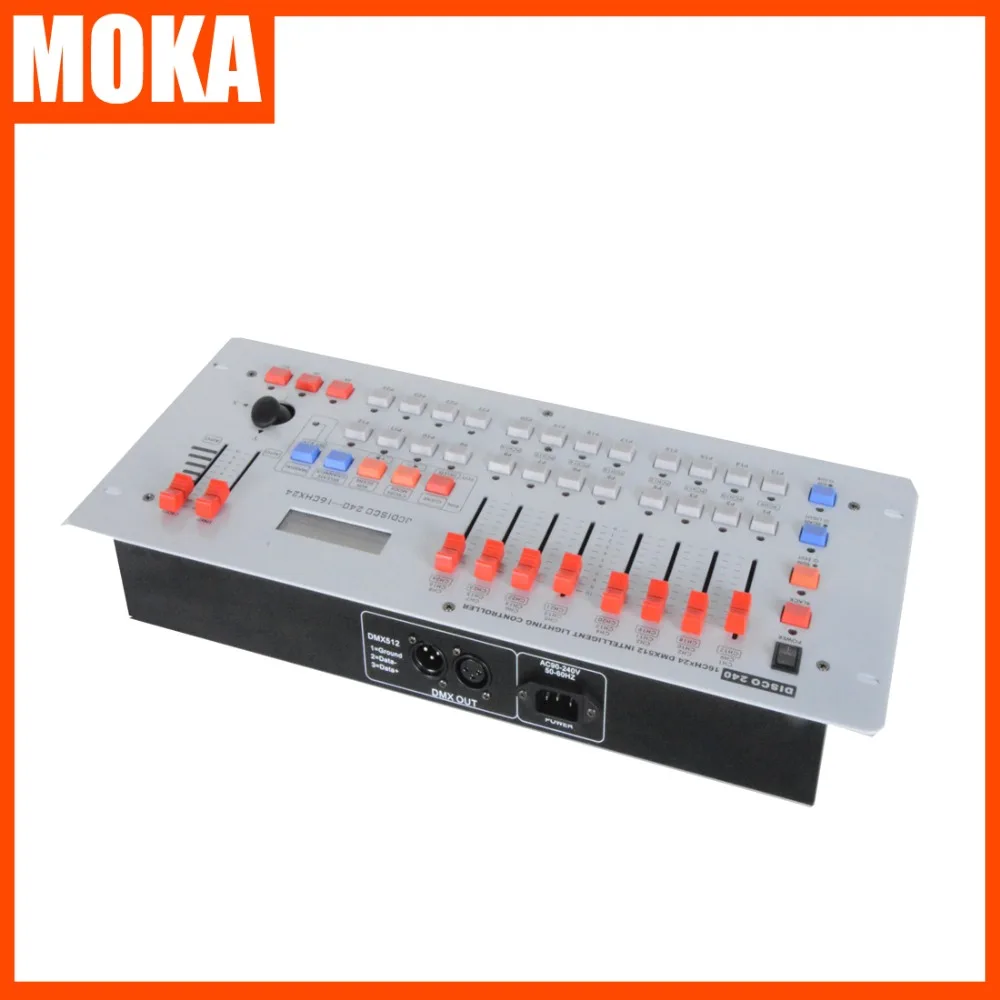 Дискотека 240 DMX scanna Управление консоли беспроводной DMX 240 Управление Лер для профессионального освещения сцены DJ оборудование Управление;