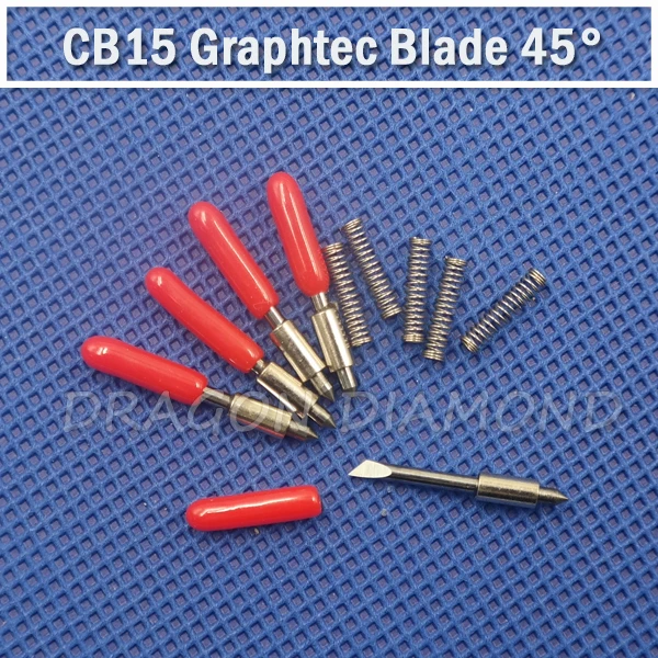 1 шт. CB15 лезвие Graphtec держатель и 15 шт. Graphtec CB15 лезвия 30/45/60 градусов каждый градус 5 шт. Graphtec лезвия для резки металла