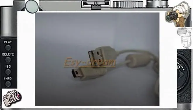 Камера USB кабель для передачи данных USB 2.0 A-Mini B 5-контактный для Canon PowerShot 80D 700D 650D 1300D IFC-150U IFC-200U IFC-300PCU IFC-500PCU