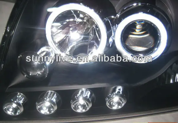 2000-2010 год Pajero Montero V73 V75 V76 V77 V78 светодиодный Ангельские глазки головной светильник с линзы проектора bi xenon