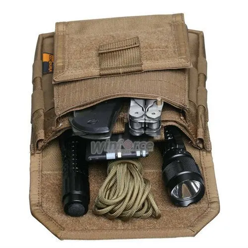 Ремень для тактического снаряжения WINFORCE/WU-14 Commando нагрудный мешок/ CORDURA/гарантированное качество военный и Открытый Универсальный мешочек