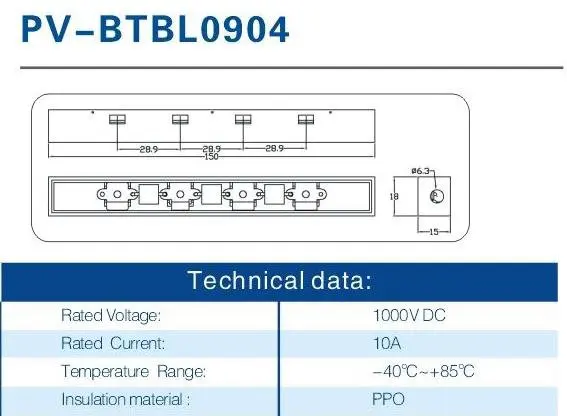 5 шт./лот на рост от 80 до 100 W Панели солнечные распределительная коробка с 3 диода(10SQ050), MC4 разъем, 90 см кабель, IP65 водонепроницаемая распределительная коробка