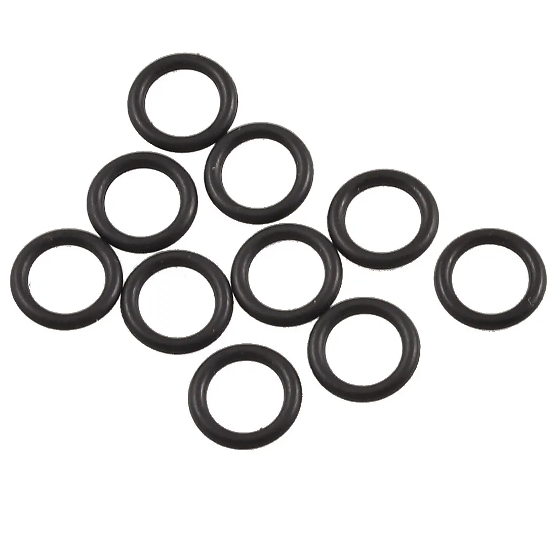 Uxcell 10 Pcs 1.5Mm Black Rubber Oil Filter Seal O Ring Gaskets Id