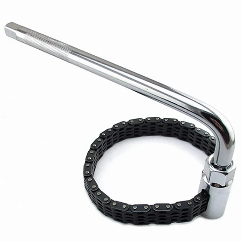 

Adjustable Oil Filter Wrench Machine Filter Cartridge Chain Spanners Disassembly Auto Repair Tool Herramientas De Mano
