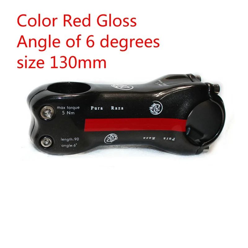 Special ultra-light carbon road stem mountain bike stem 70/80/90/100/110/120/130 mm red orsilver or black - Цвет: Небесно-голубой