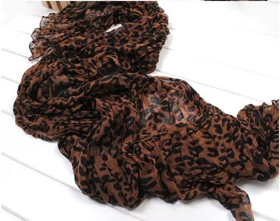 Цена и модные аксессуары дизайн звезды Леопард широкий шарф для осени и зимы 105*170 см