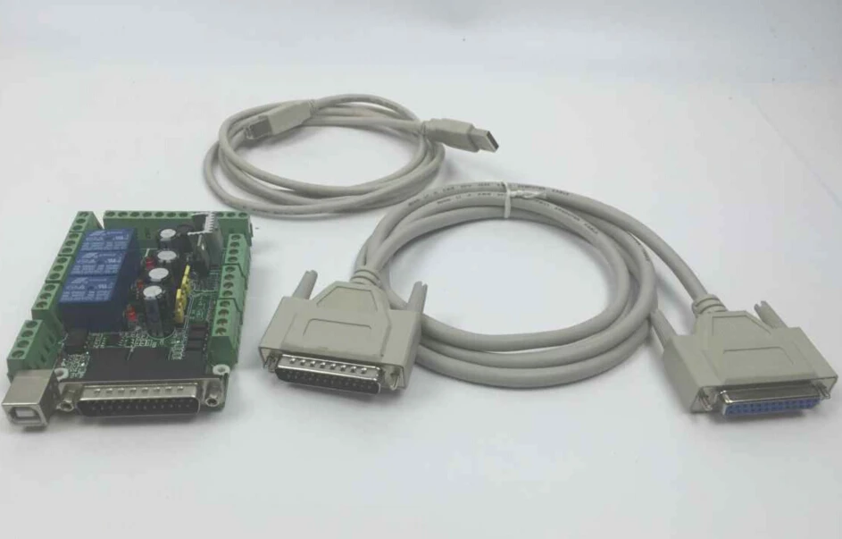 Бесплатная доставка новый тип Интерфейс Breakout совета адаптер ЧПУ Mach3 USB 6 оси для двигателя водитель