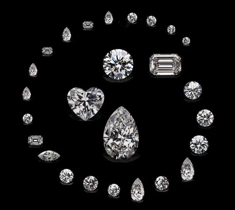 Тест Положительный Подлинная копия бренда на заказ 1.5CT стерлингового серебра ювелирные изделия Moissanite алмаз обручальное кольцо для женщин
