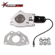 " или 2,25" или 2," или 3" нержавеющая электрическая выхлопная труба вырез E-Cut клапан управления мотор комплект болт-на 2XTP014+ TP006A