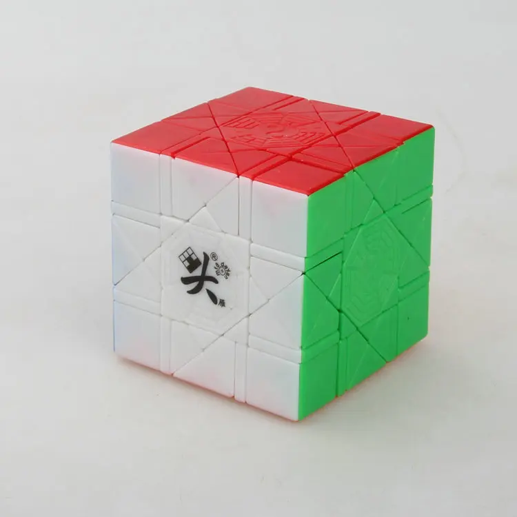 Dayan Bagua Cube Черный/Stless/Wh/Tr 6 осей 8 ранг куб головоломка Cubo Magico развивающая игрушка идея подарка Прямая поставка