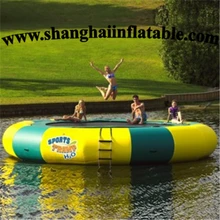 high quality water trampoline inflatable water jumping bed for entertainment