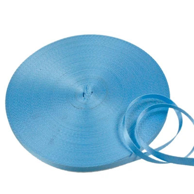5 light blue 10 мм шириной 50 м/лот чистый цвет табби имитация нейлона тесьма для работы карты - Цвет: 5 light blue