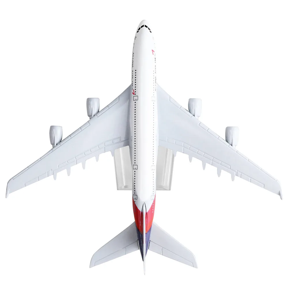 Корея Asiana Airlines A380 16 см сплав металла модели самолета ребенка подарок на день