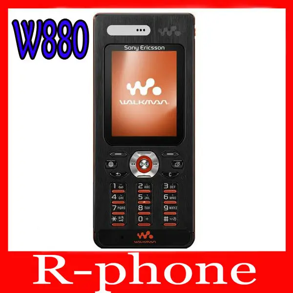 Отремонтированный мобильный телефон sony Ericsson W810 Bluetooth 2.0MP разблокированный W810i сотовый телефон