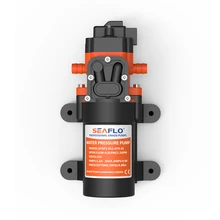 Горячая SEAFLO 1.1GPM 70PSI мембранные насосы 12 В 4.0A максимальный насос водяного давления для морского сельского хозяйства