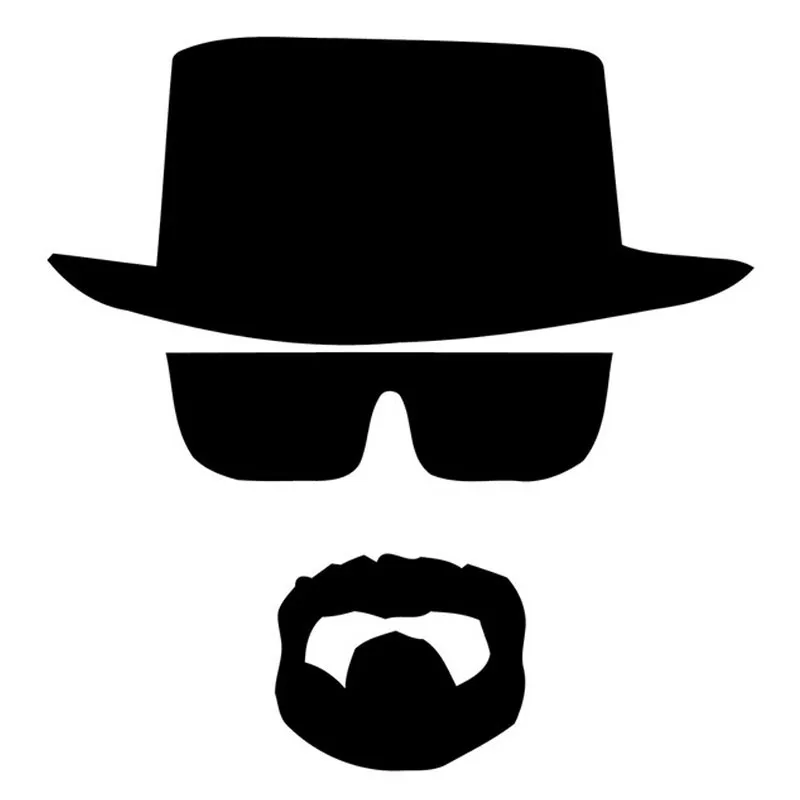 16*16 5 см Новинка Heisenberg индивидуальная оконная стеклянная наклейка автомобильный