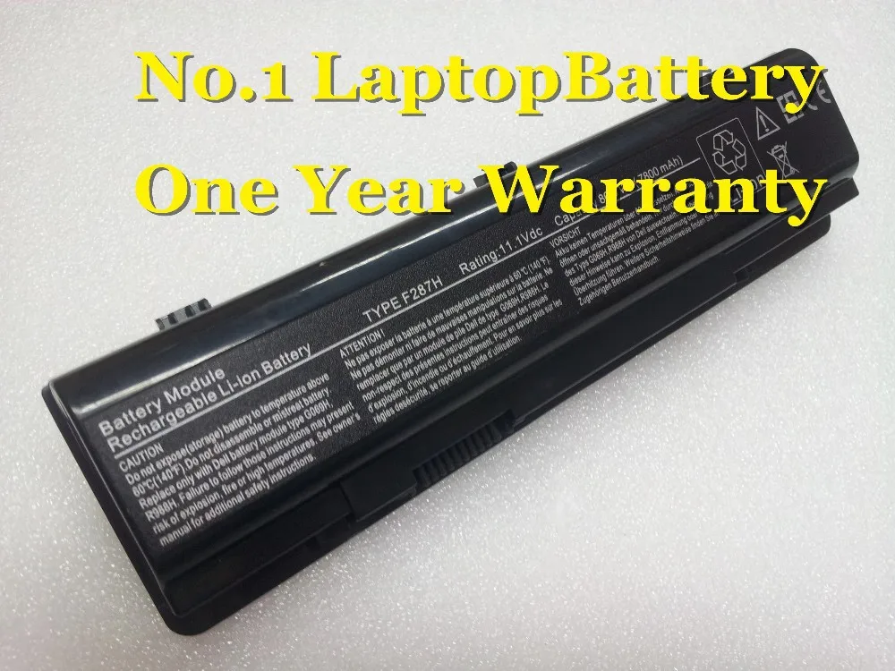 9 ячеек Батарея для DELL Vostro 1014 1015 A840 A860 A860n F287H 0G069H 312-0818