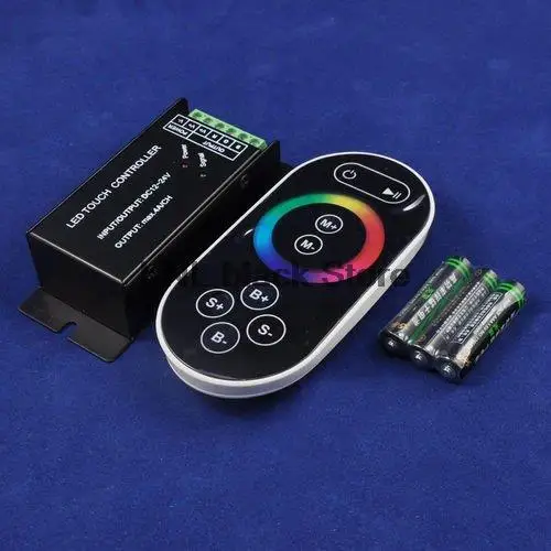 DC12V-24V LED RGB контроллер с 8key сенсорным РФ Пульт дистанционного управления для Светодиодные полосы SMD5050/3528