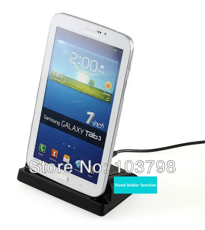 Multifunctionl USB док рабочего колыбели крепление зарядное устройство док для Samsung Galaxy Tab 3 7,0 8,0 10,1 P3200 P3210 P5220 P5200 P5210