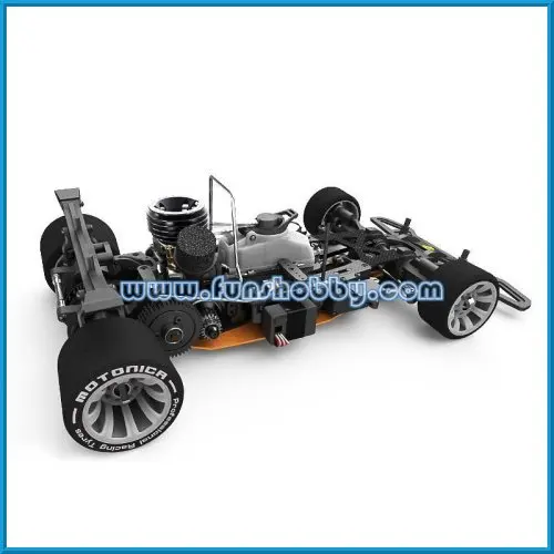 Производство италия Motonica 1/8 RC Nitro Car Kit P8F без VOX OTTO V1 Rally Tech Engine и один комплект шин Motonica и аккумуляторной батареи