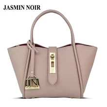 JASMIN NOIR Брендовая женская кожаная сумка женская сумка через плечо дизайнерская маленькая сумка через плечо Милая сумка-мессенджер для дам