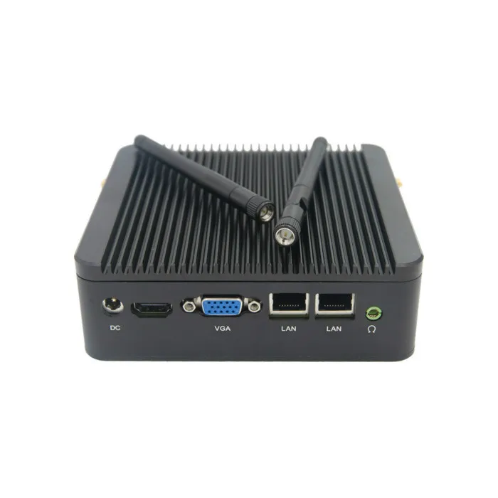 Dual Lan OEM linux desktop pc fanless computer Q190S dual lan with 4G