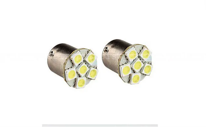 P21W 100X Car 1156 BA15S тормоза кабеля 6 LED SMD 5050 DC 12 В поворотов Белый Резервное копирование обратный Свет Лампы