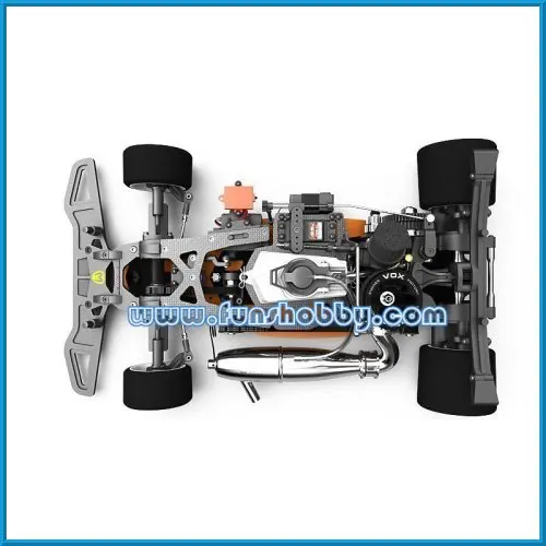 Производство италия Motonica 1/8 RC Nitro Car Kit P8F без VOX OTTO V1 Rally Tech Engine и один комплект шин Motonica и аккумуляторной батареи