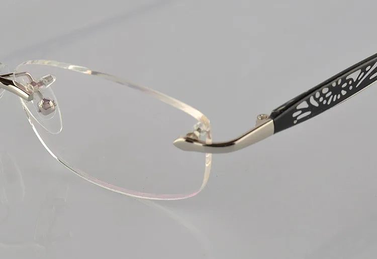 Женские модные очки, оправа без оправы, очки для девушек, близорукость, оптические очки, Prescritpion очки 57033